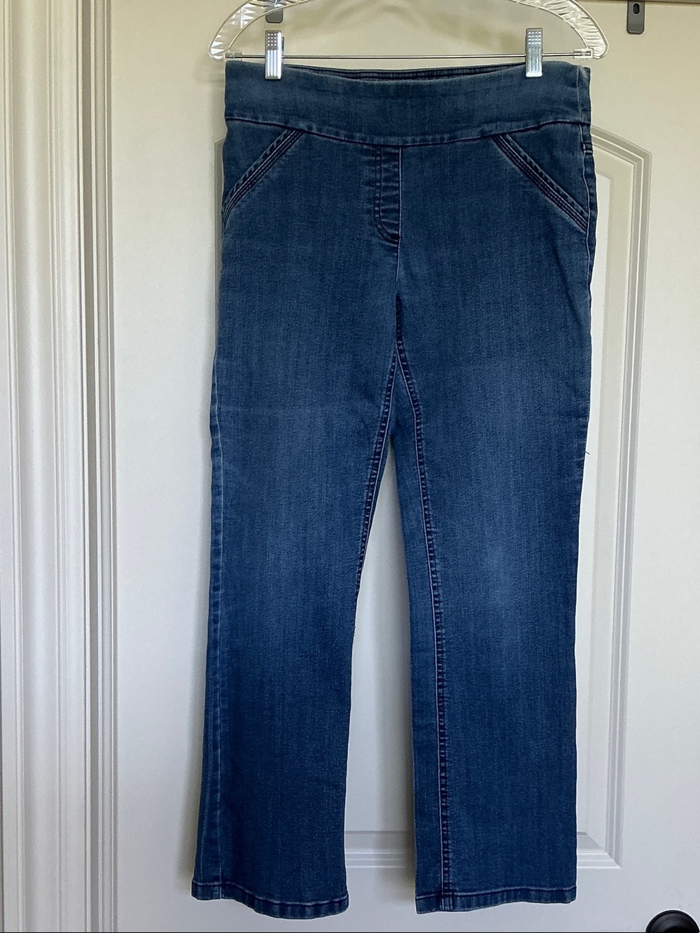 Westbound Dark Blue Pull-On Stretch Jeans